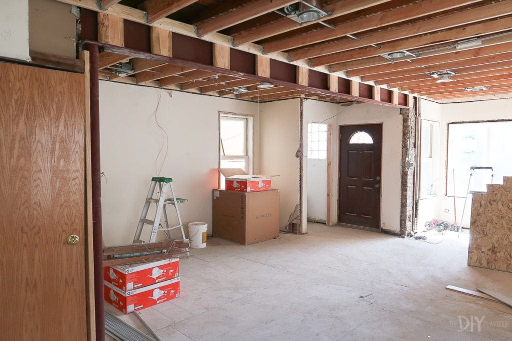 Adding a steal beam to our home