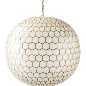 capiz chandelier