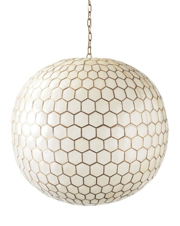 capiz chandelier