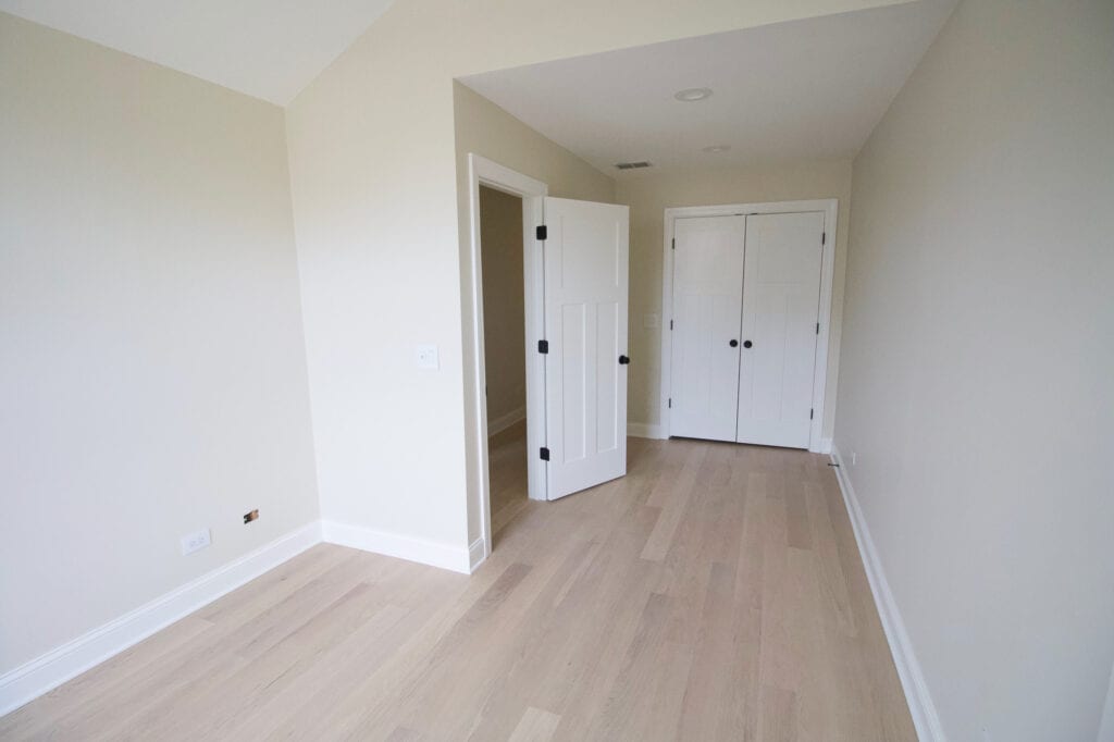 Home office renovation before and after