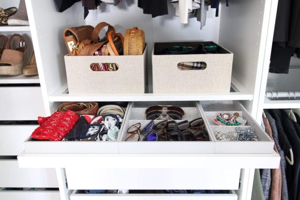 Pull-out tray from Ikea