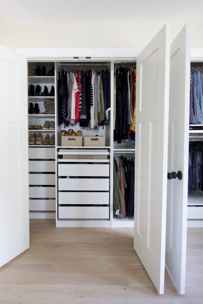 IKEA wardrobe frames