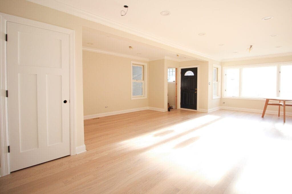 hardwoods in our living room