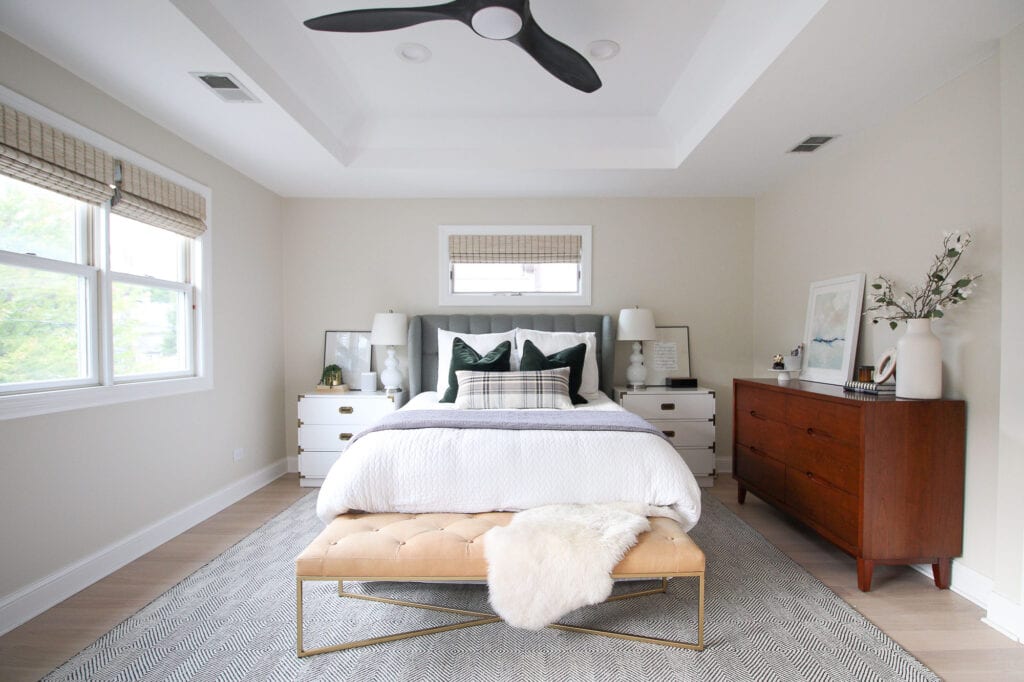 warm paint color palette in our home