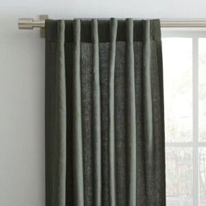 Olive curtains