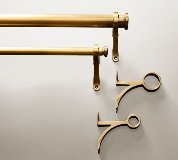 Brass Curtain Rod