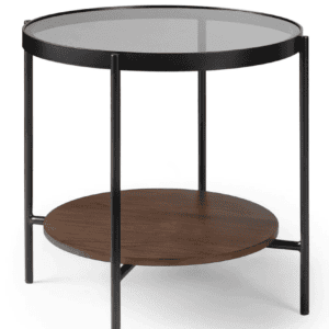Walnut side table