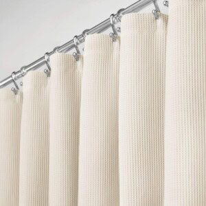 Creamy Shower Curtain