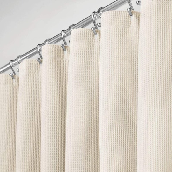 Creamy Shower Curtain