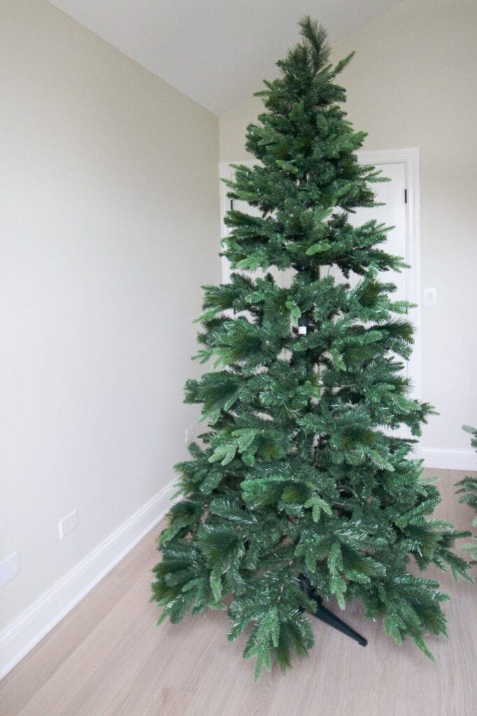 Faux Christmas tree from target