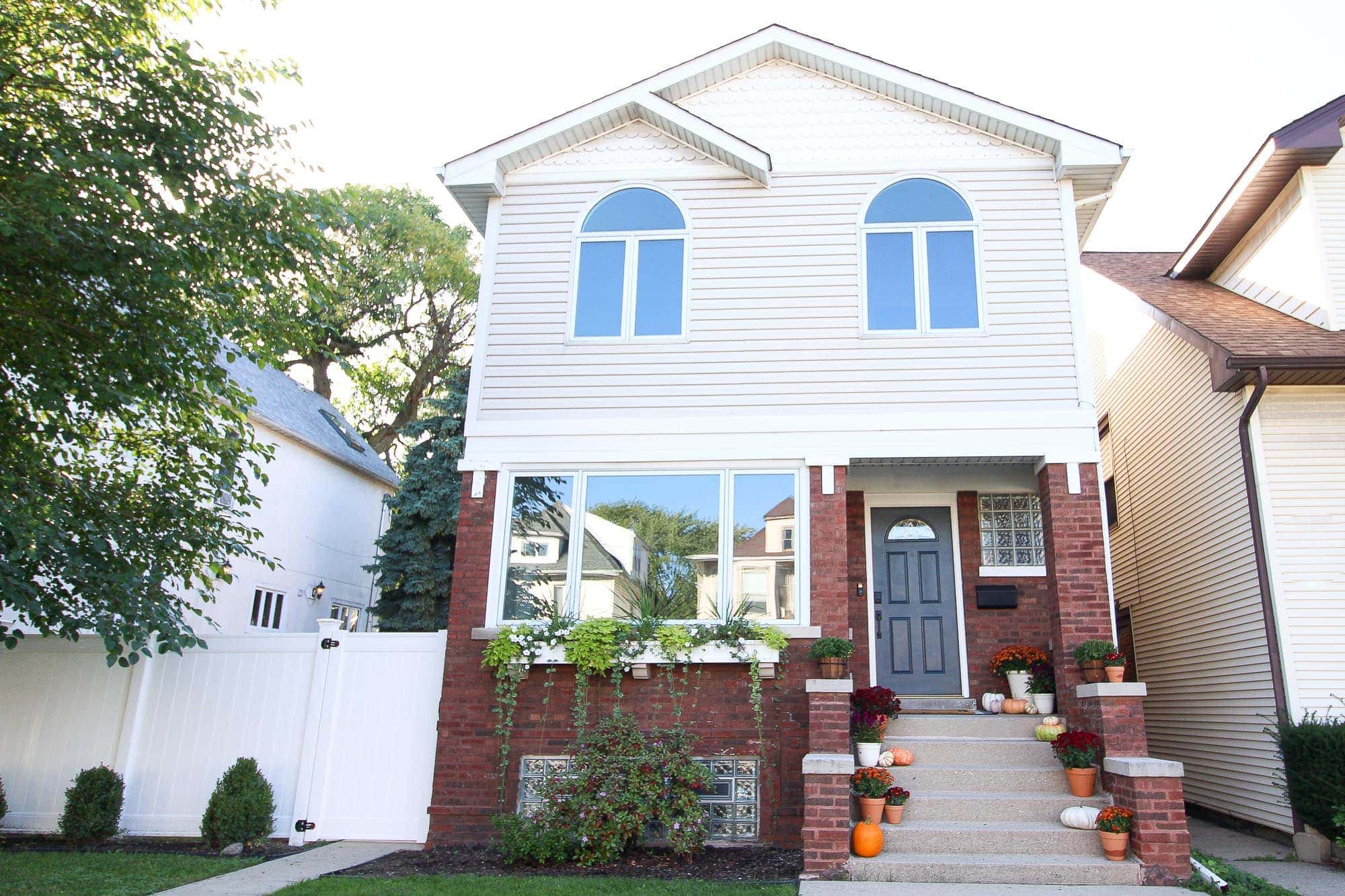 The front of our house