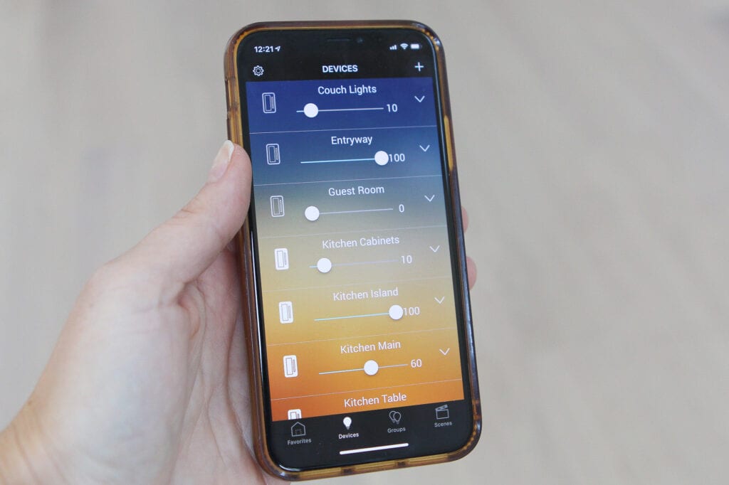 how to control the legrand smart dimmer from your phone
