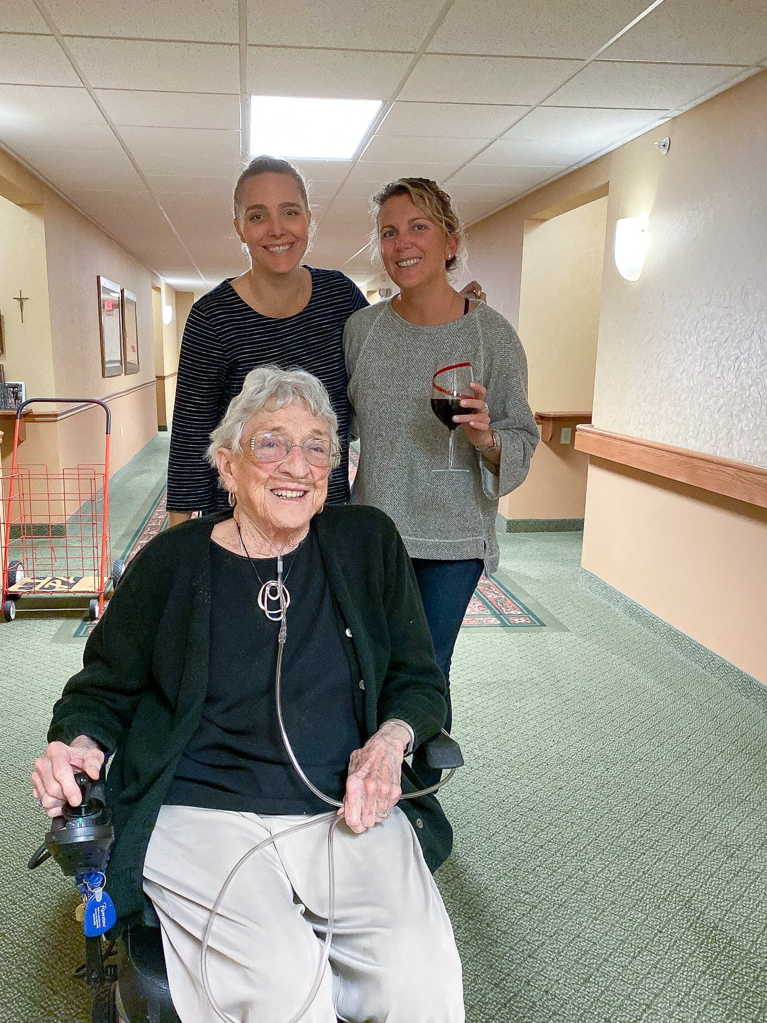 Casey, Liz, and Meme