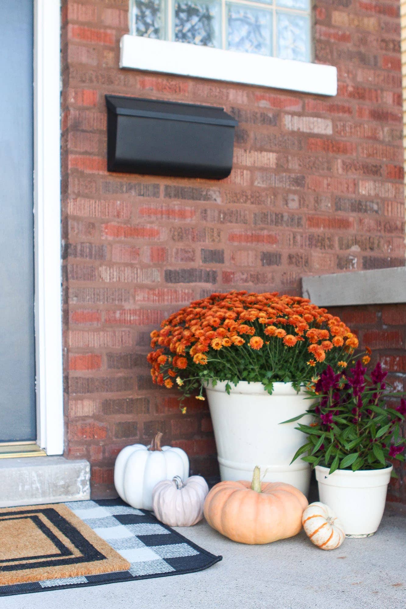 My fall front porch
