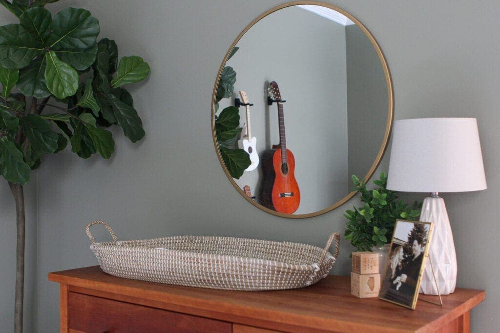 Nursery changing table