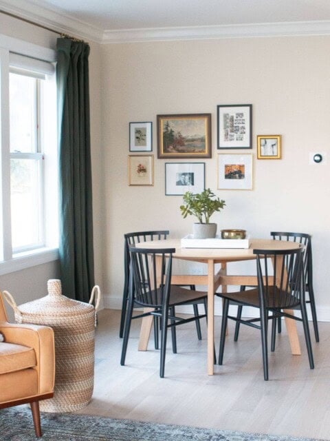 Our new living room gallery wall