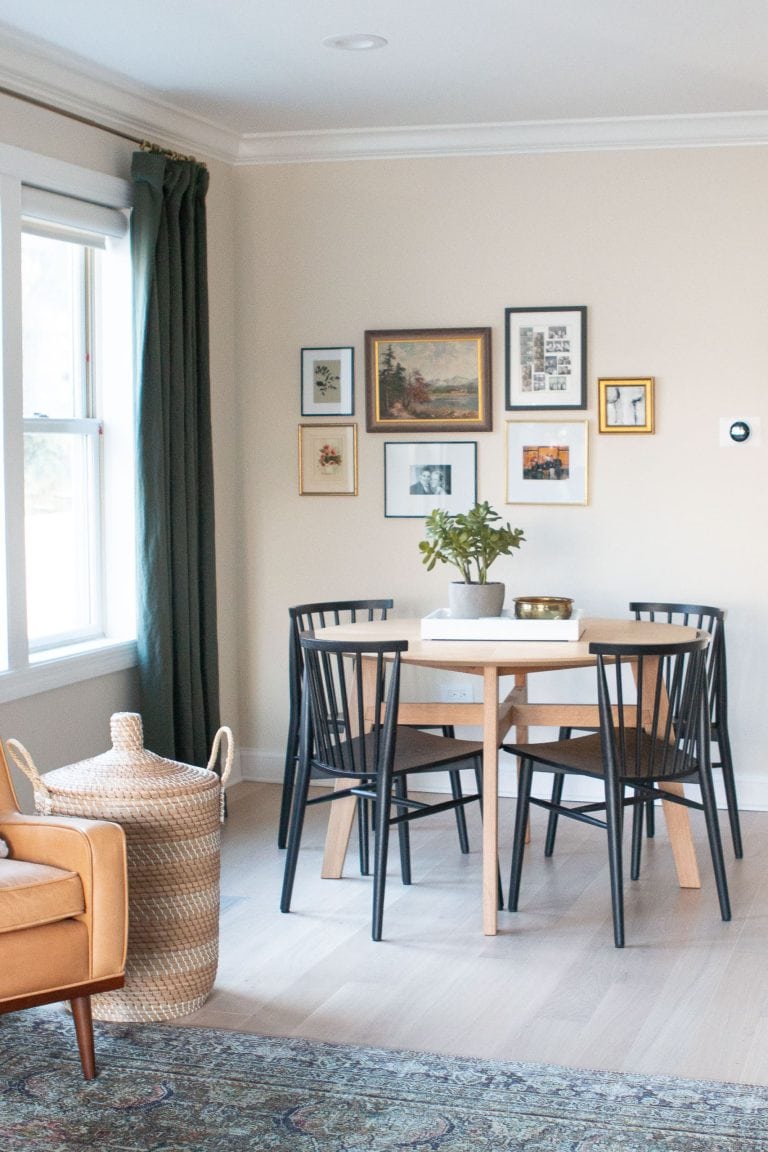 Our new living room gallery wall