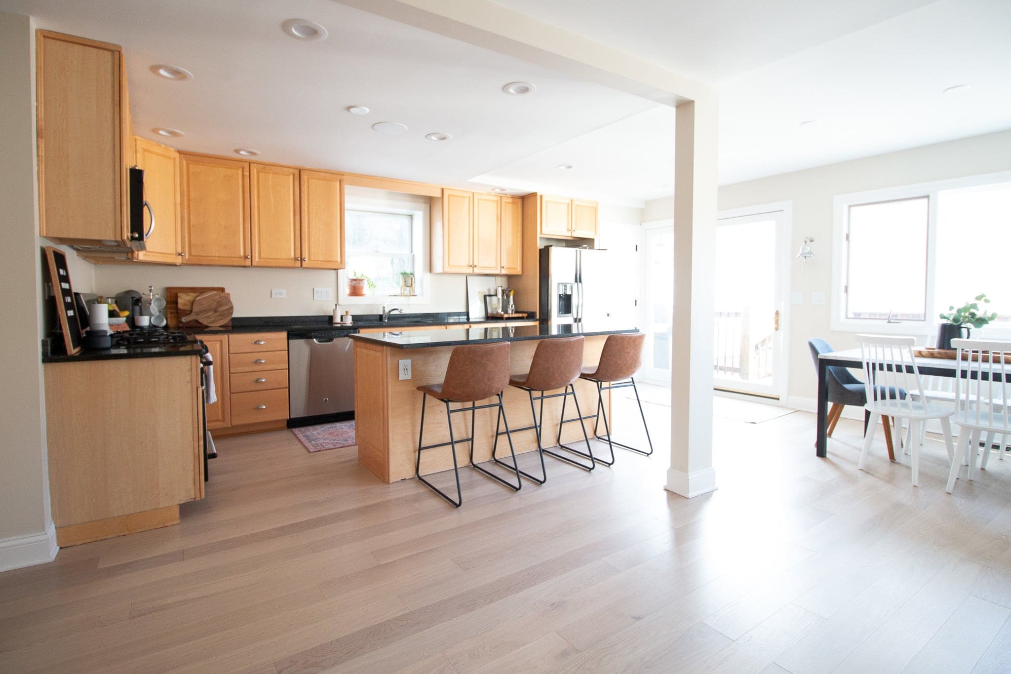 The before of our kitchen