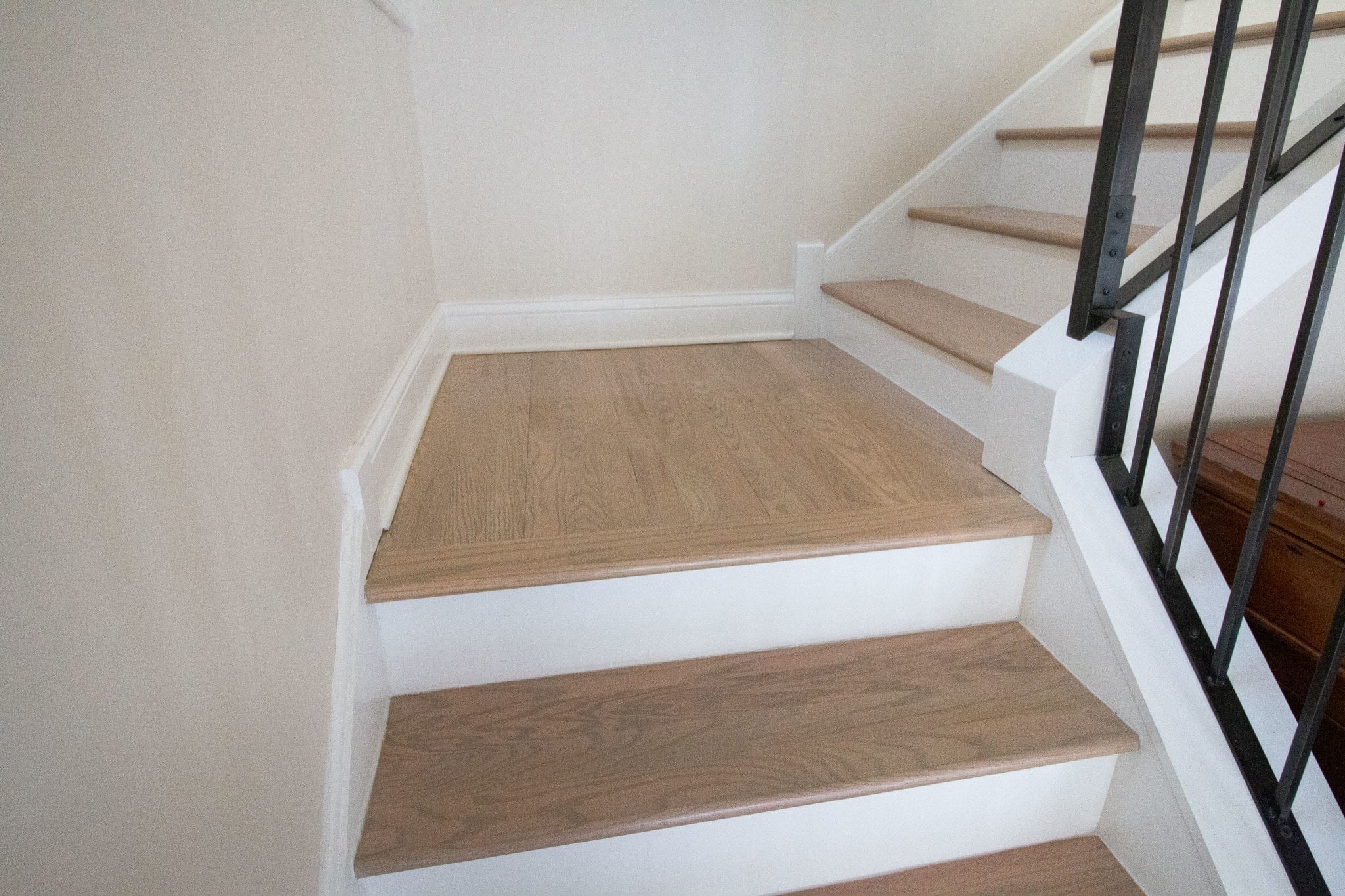 Our stair landing