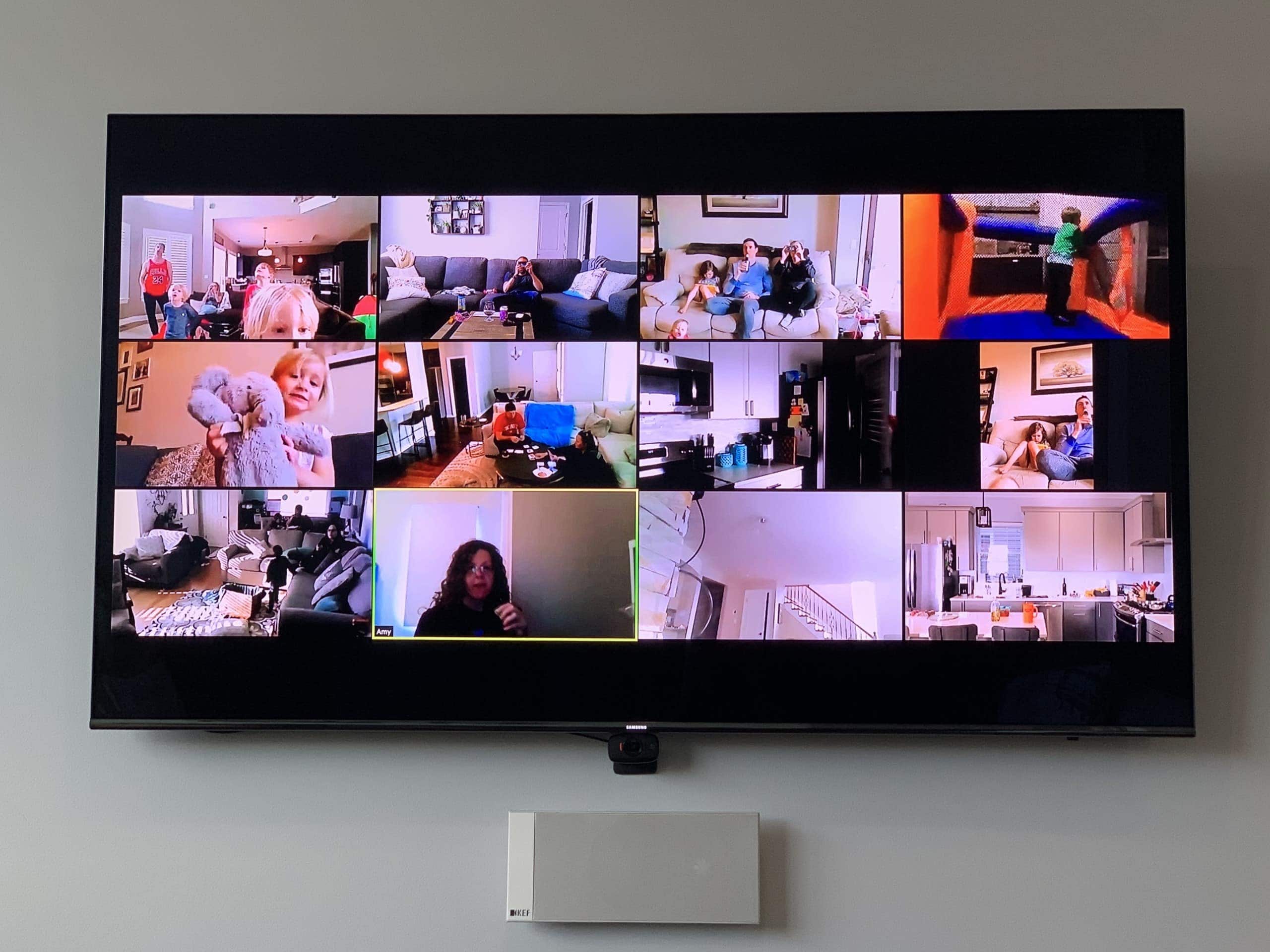Using Zoom with many households