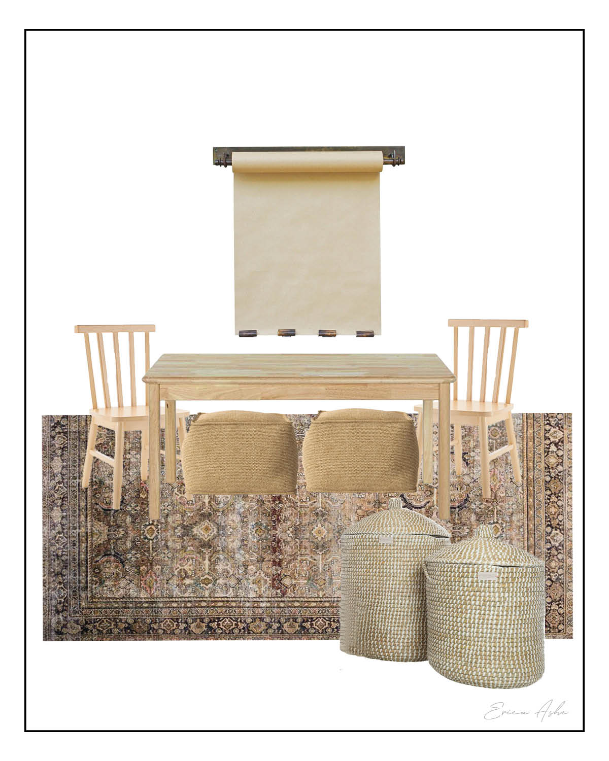 Adding a Kids' play space to this functional front room