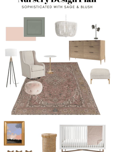The nursery design plan