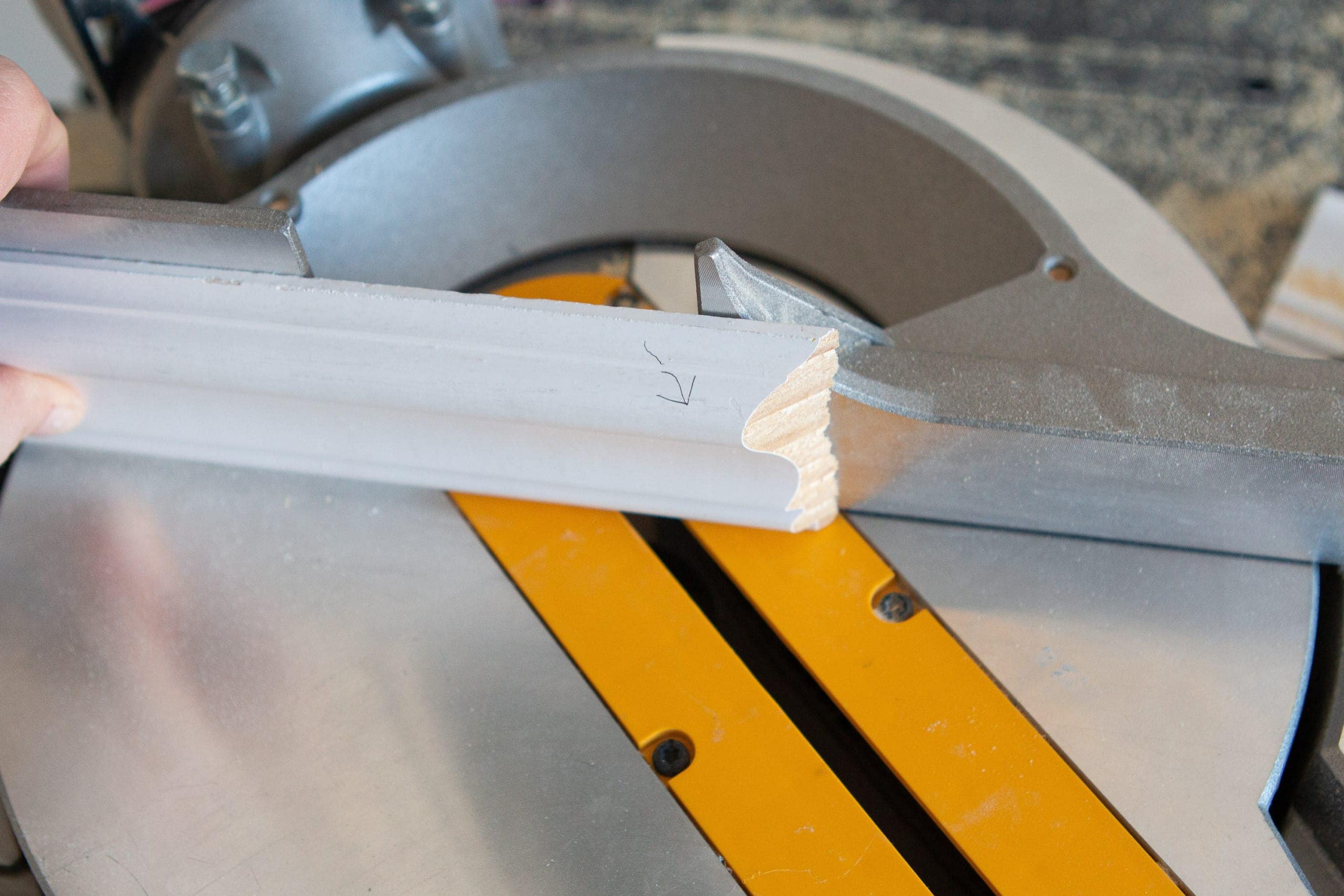 Use your miter saw to make cuts