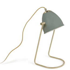green table lamp
