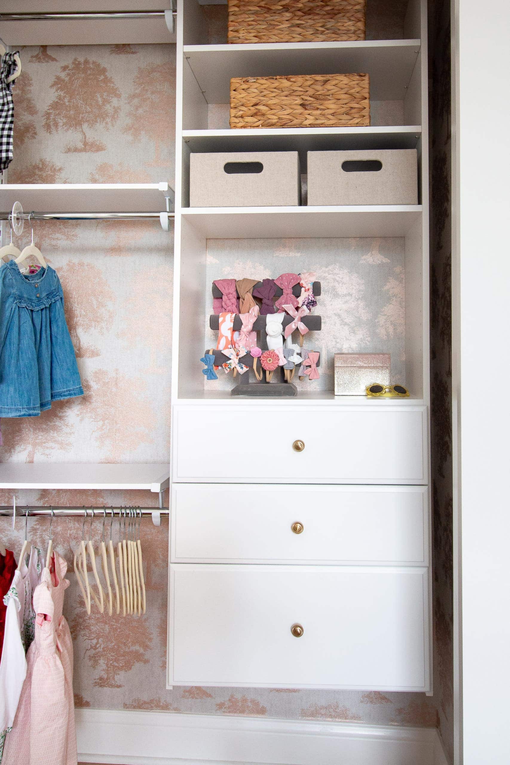 White closet kit
