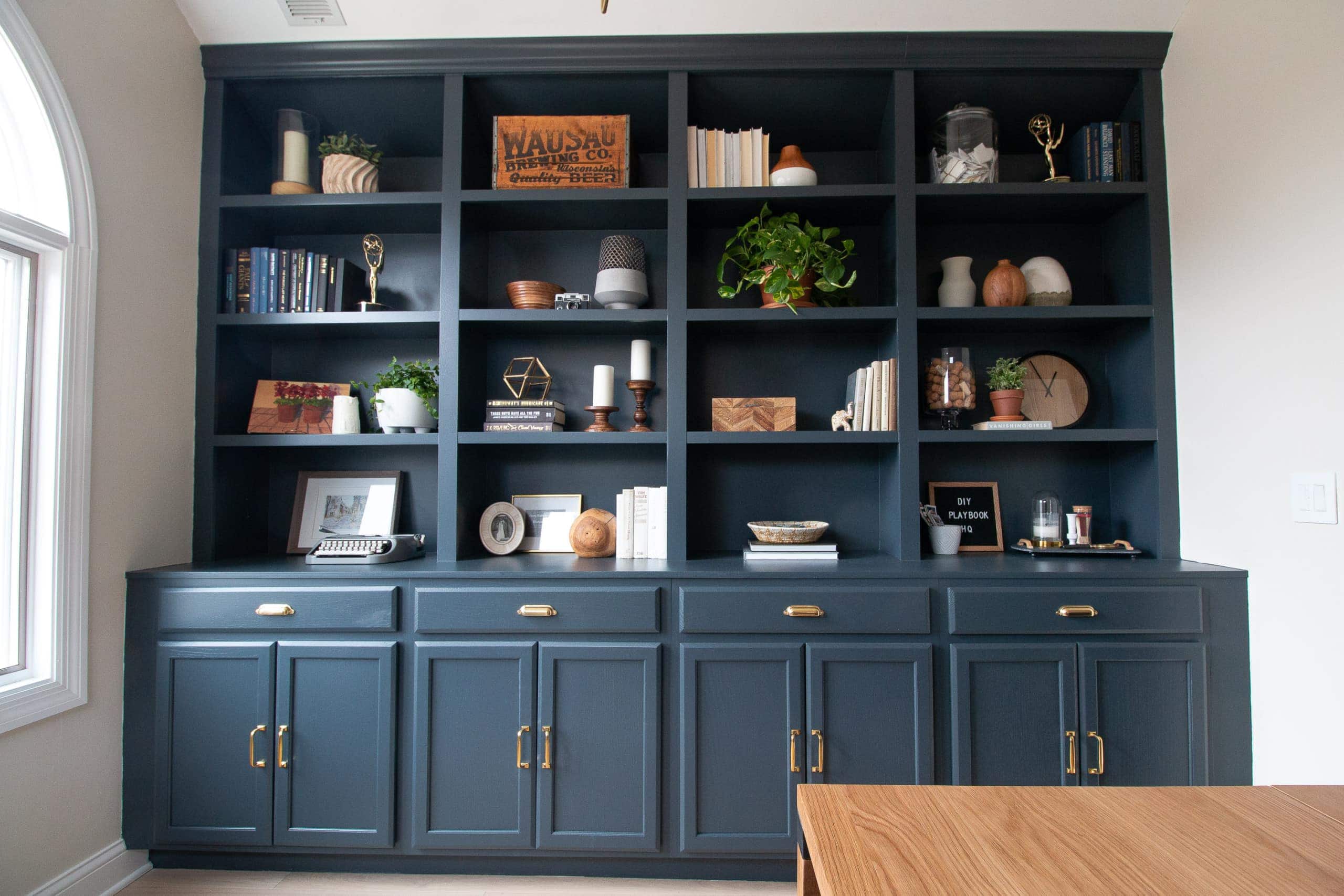 Our new DIY office built-ins and budget breakdown