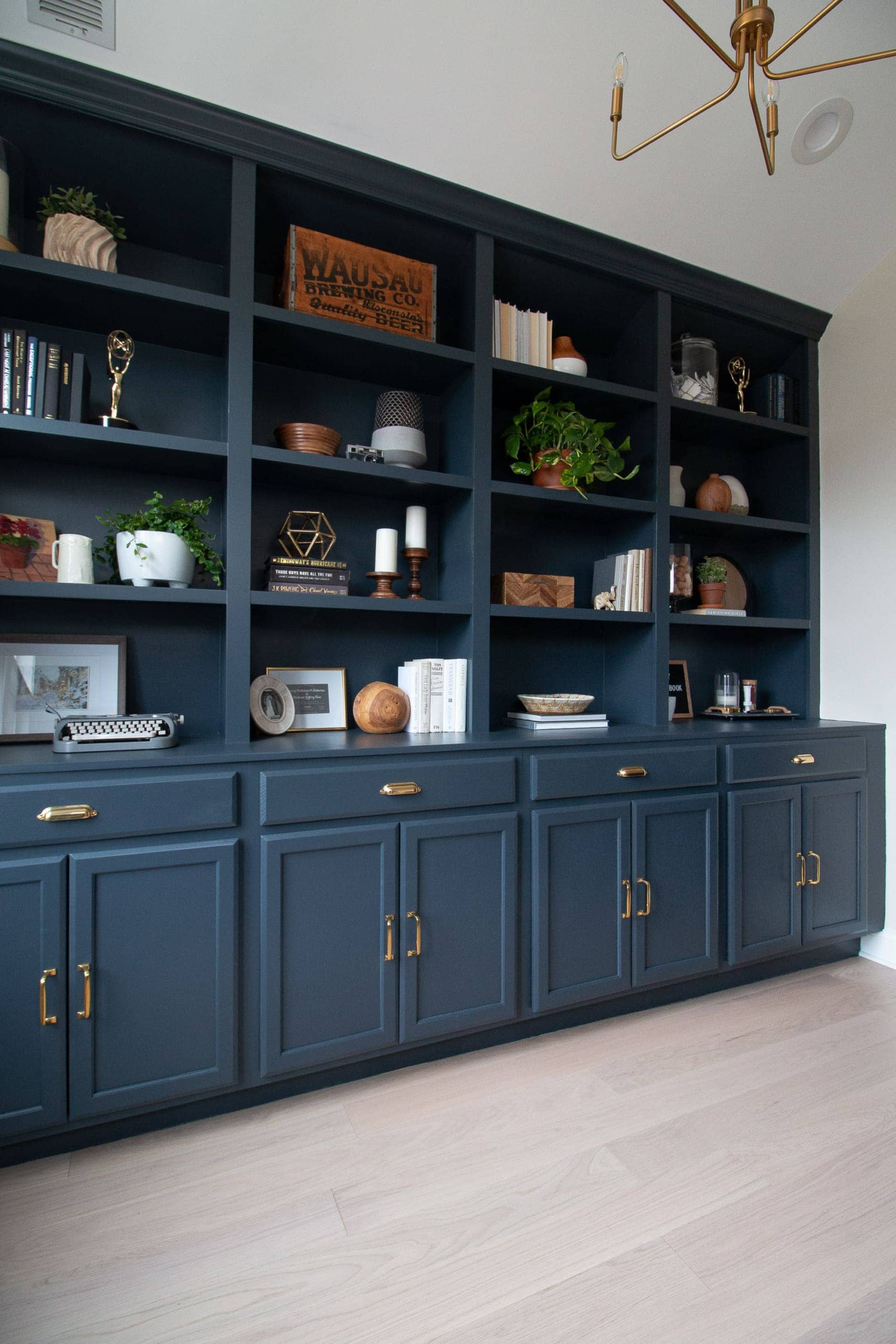 Our new DIY office built-ins