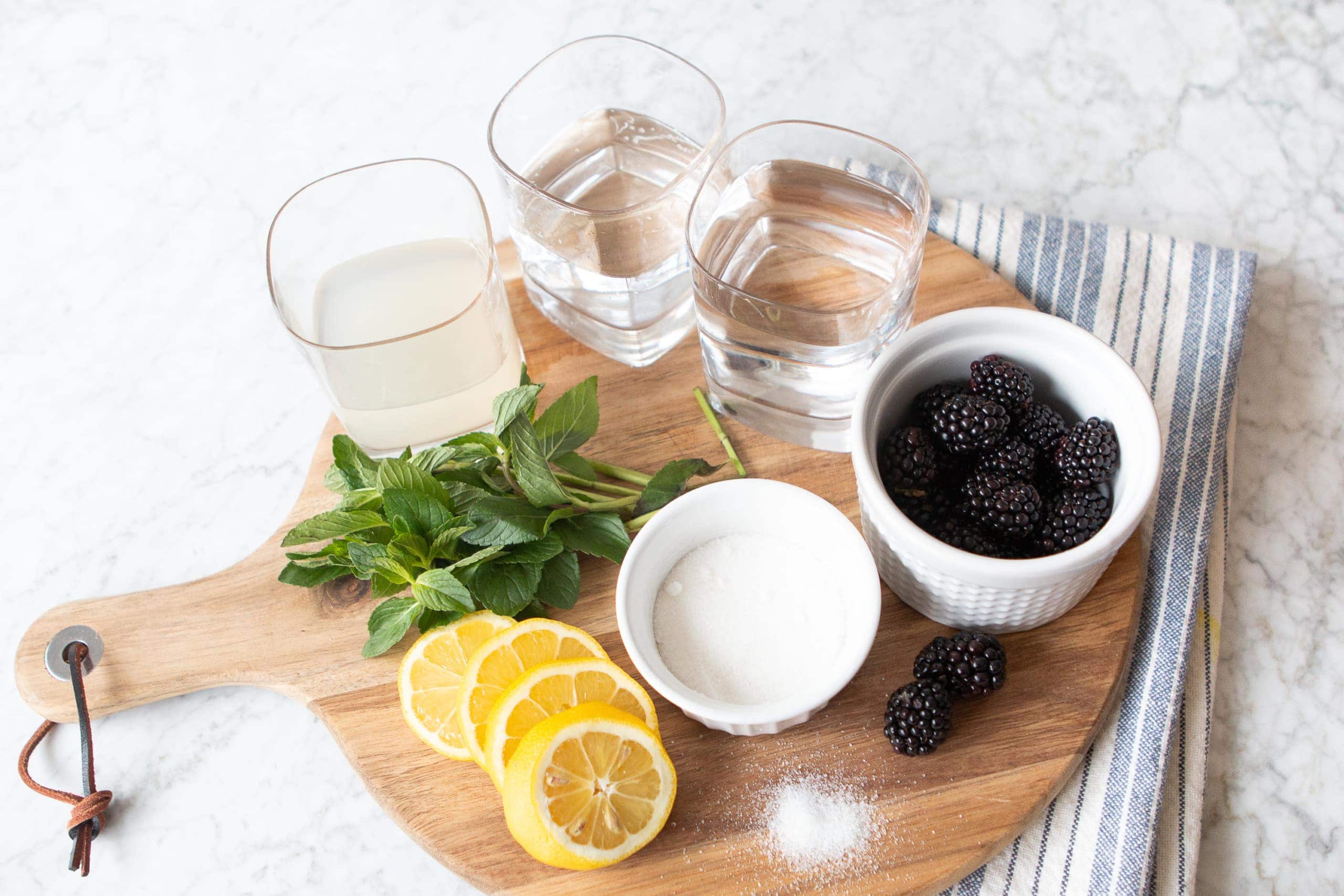Mocktail recipes and ingredients