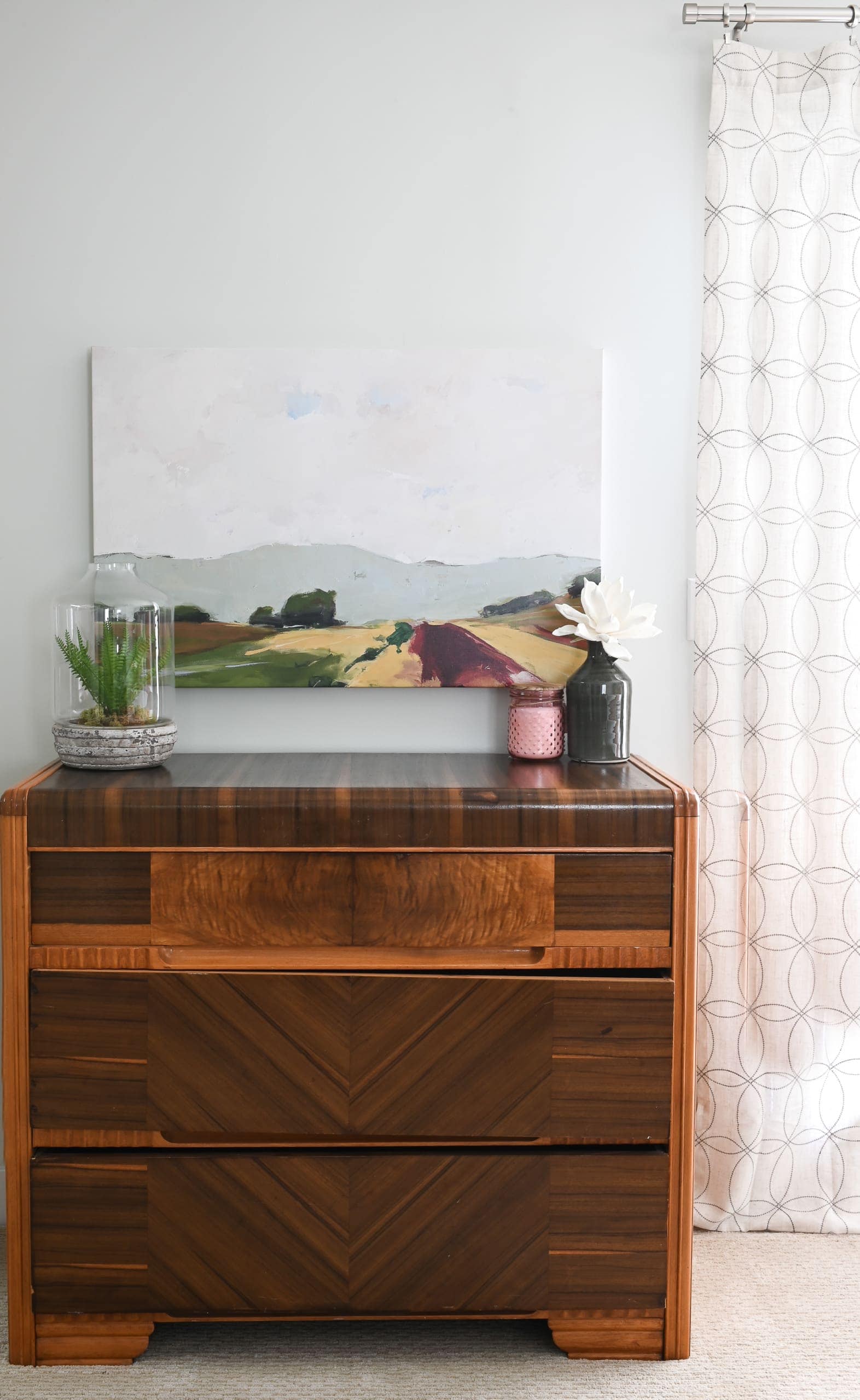 Wood dresser