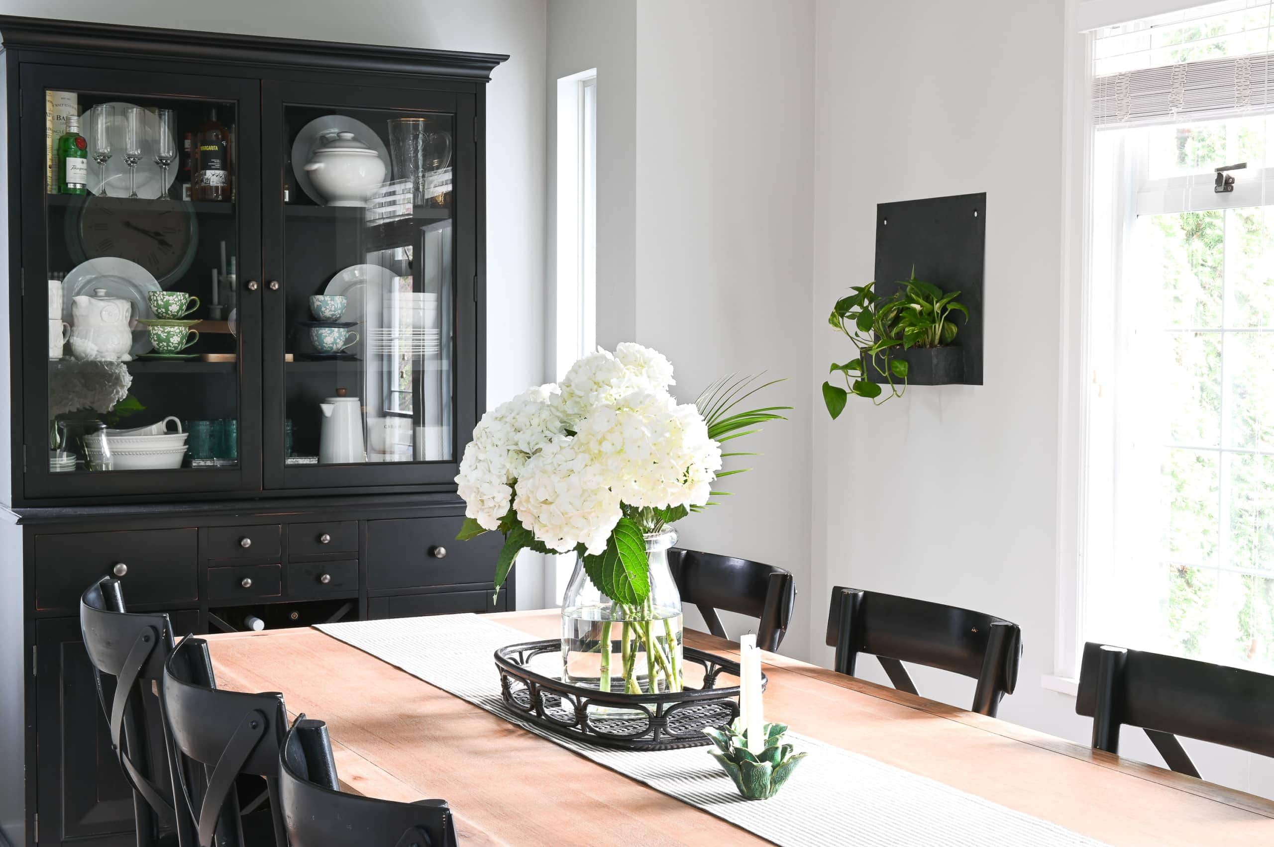 Dining Room space in a Vancouver home for a family of five