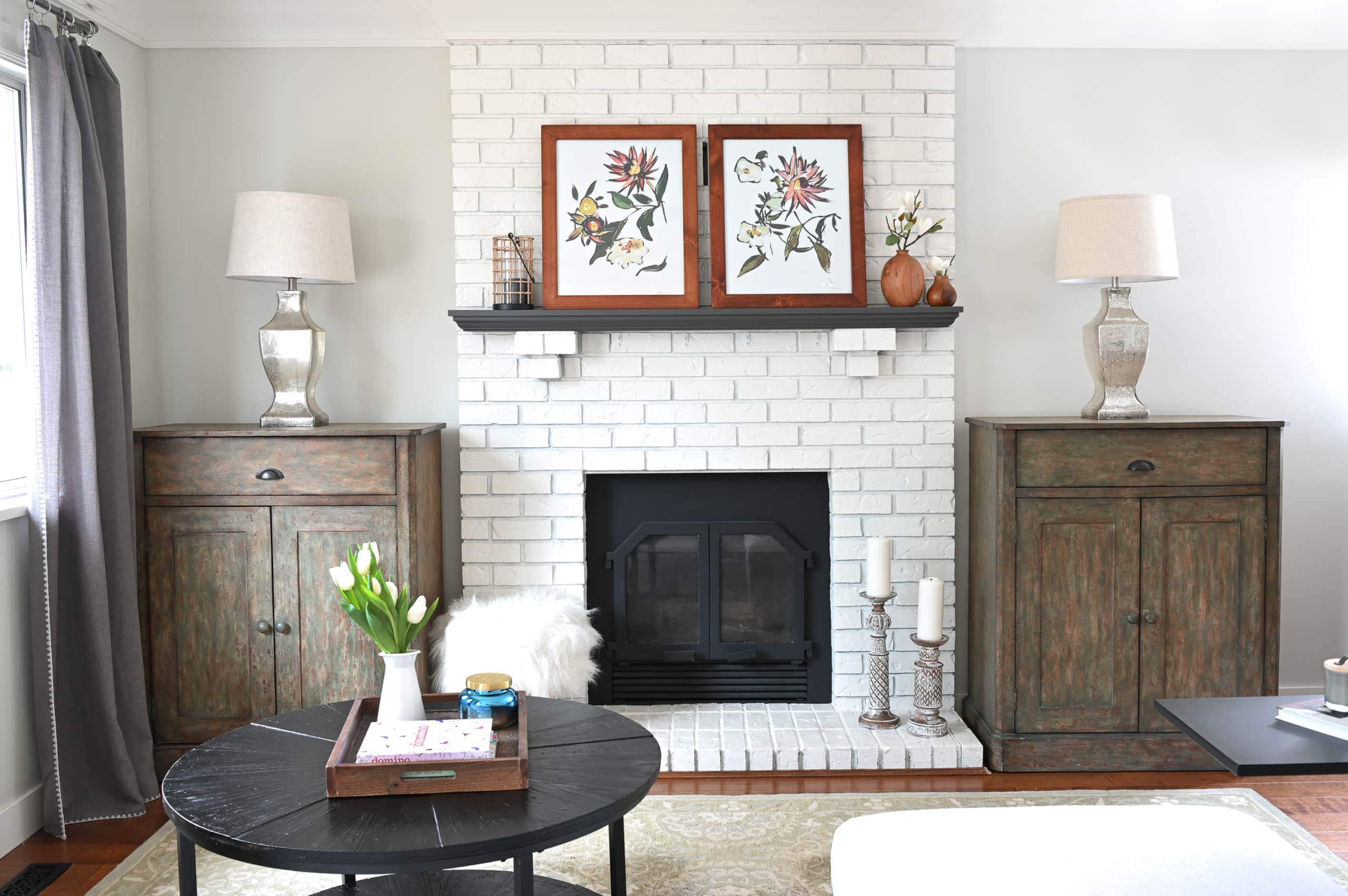Living room space in a Vancouver home