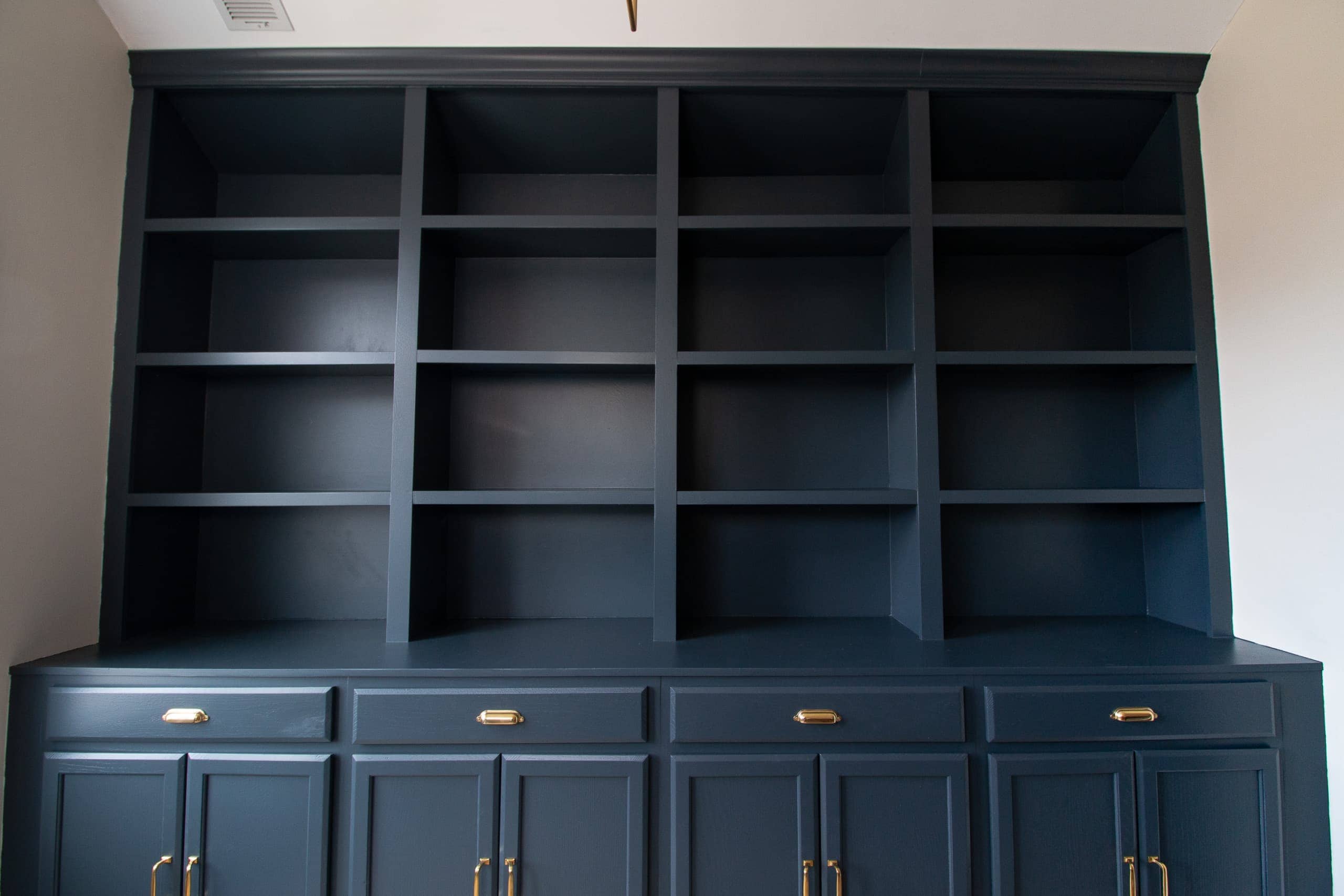 Clear off your built-ins