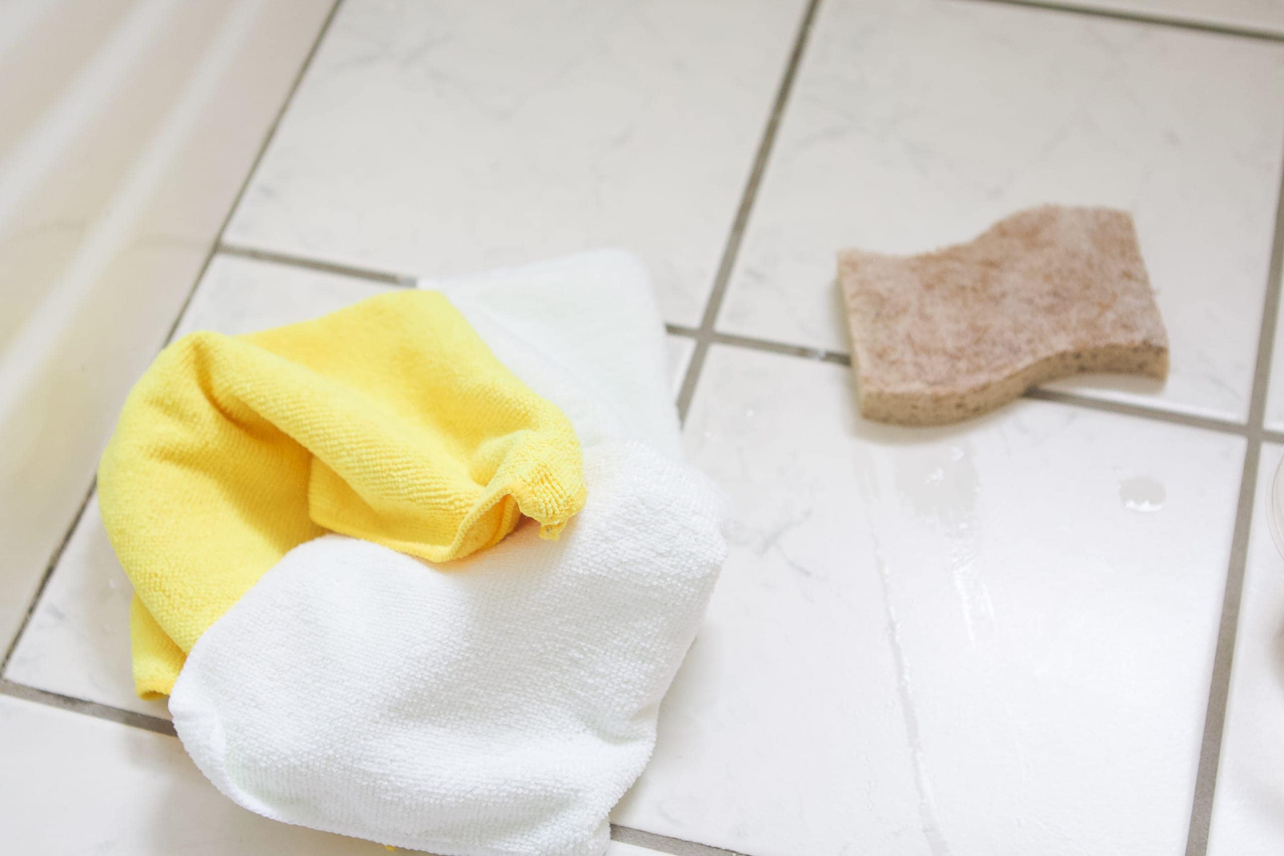 Using krud kutter to clean the floors
