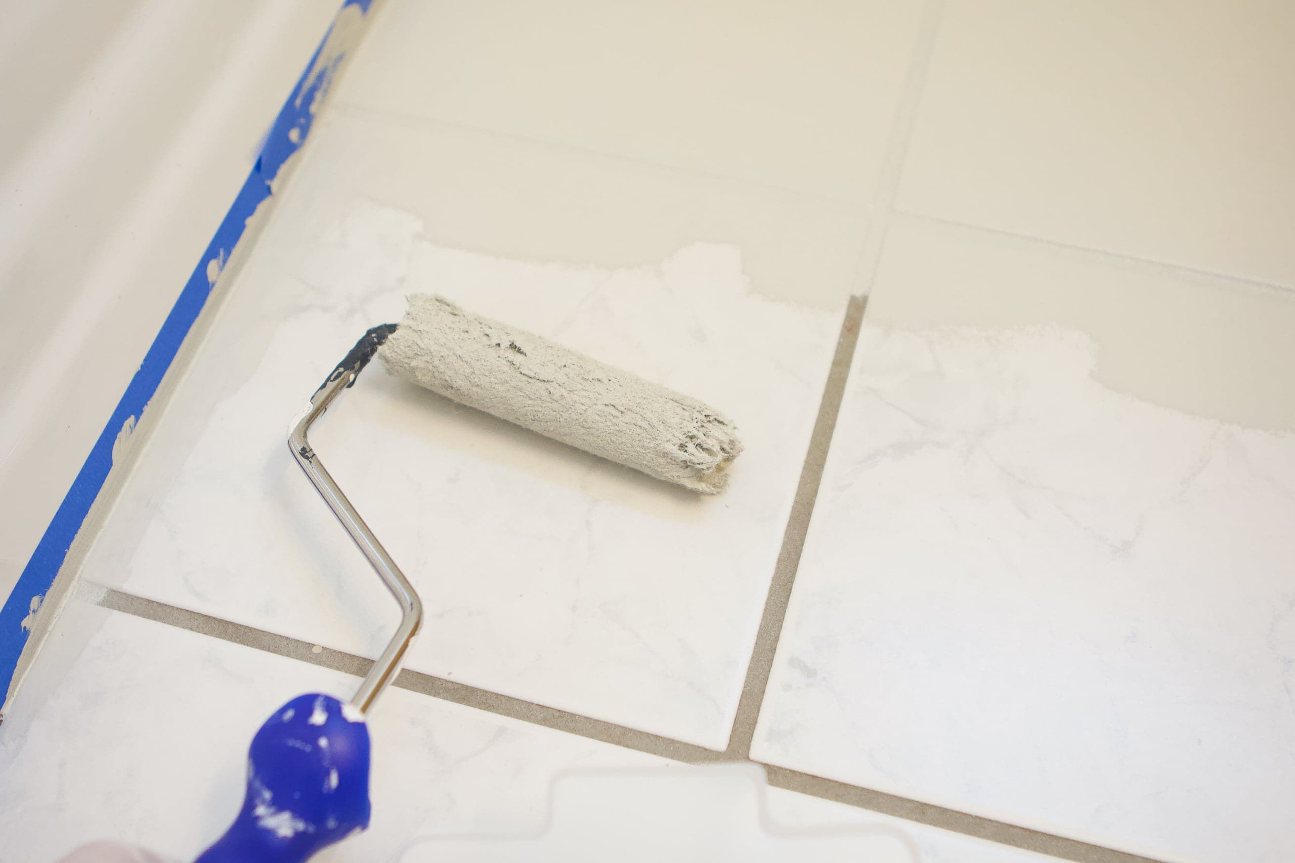 Paint your floor tile