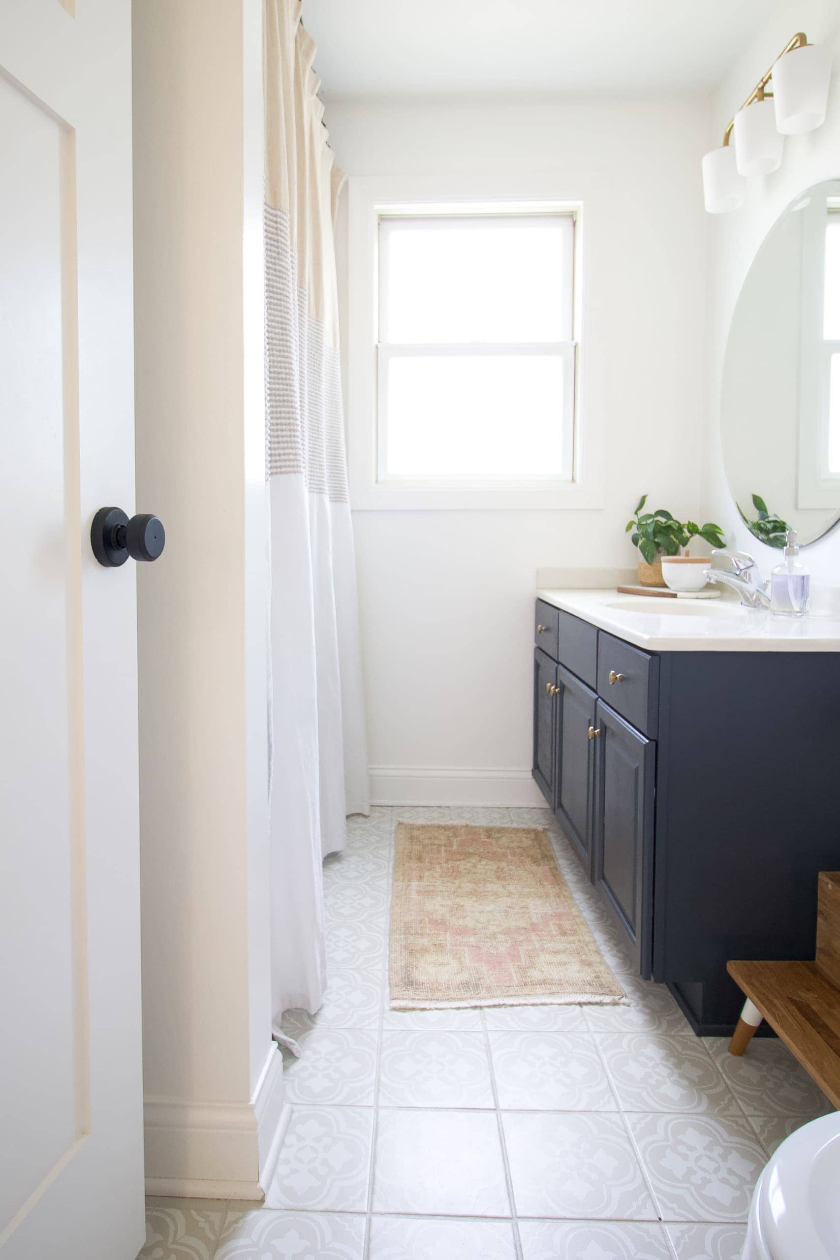 Budget bathroom makeover