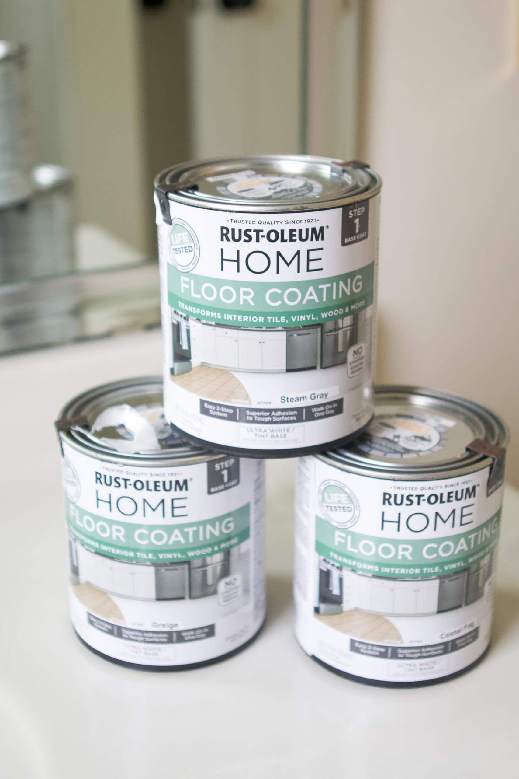 Rust-Oleum floor paint