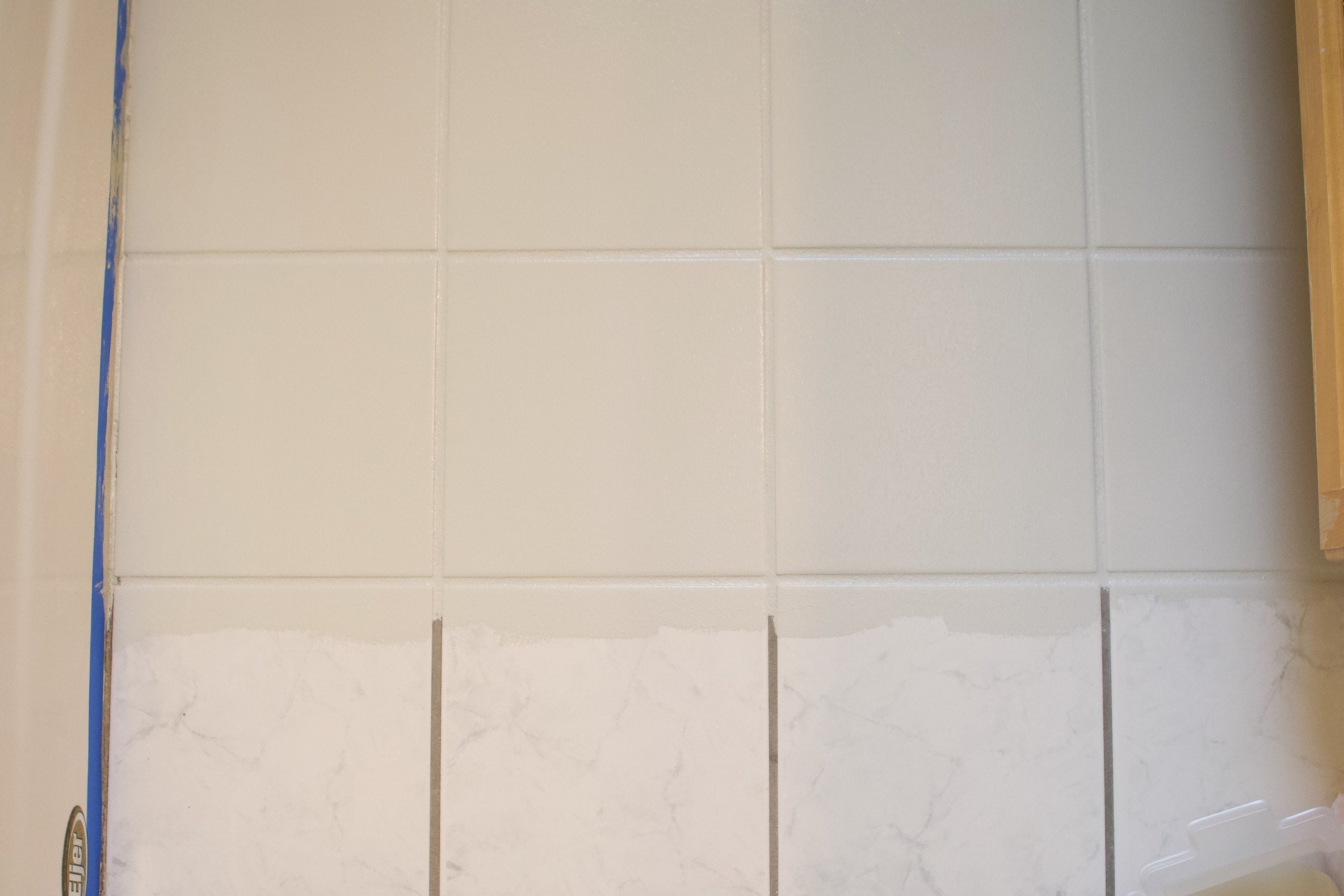painting the bathroom floor