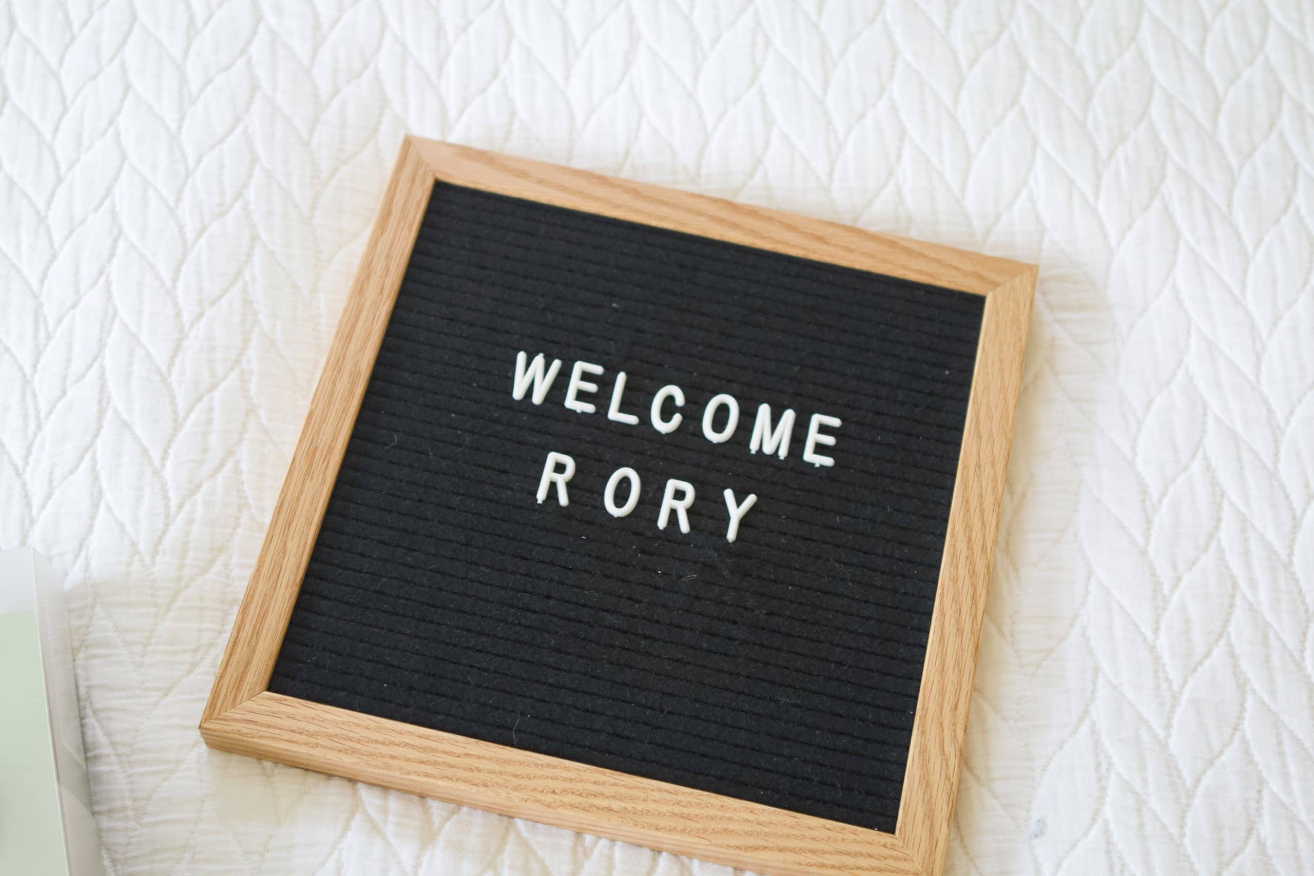 Make a letterfolk sign to bring to the hospital