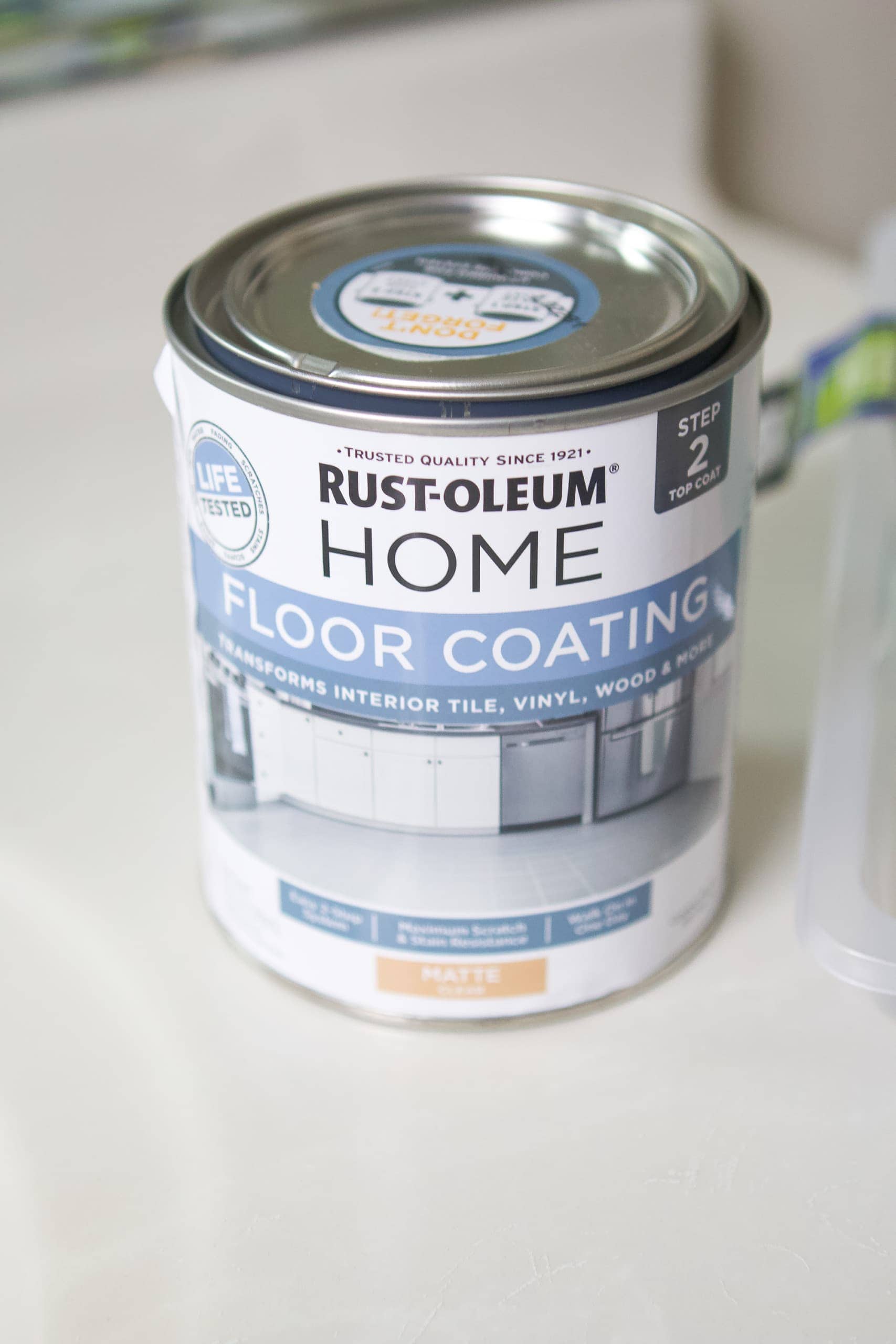 Rust-Oleum floor paint