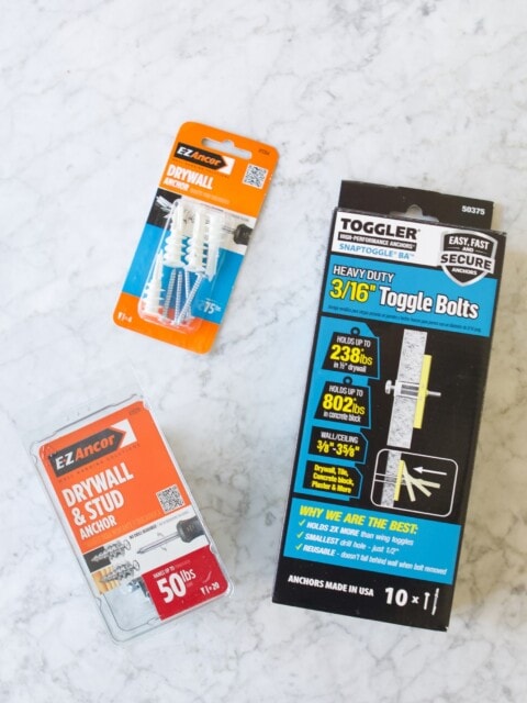Wall anchors