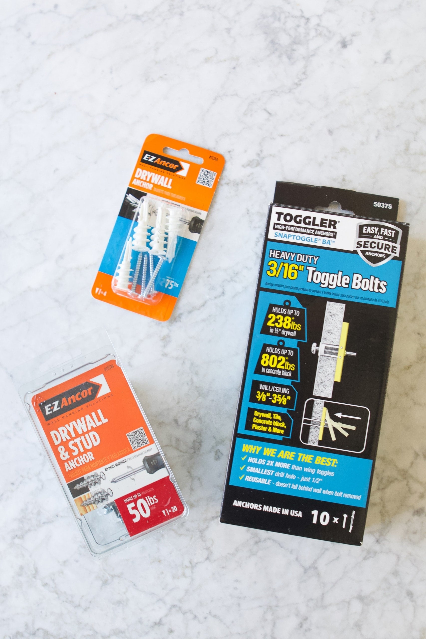 Wall anchors 