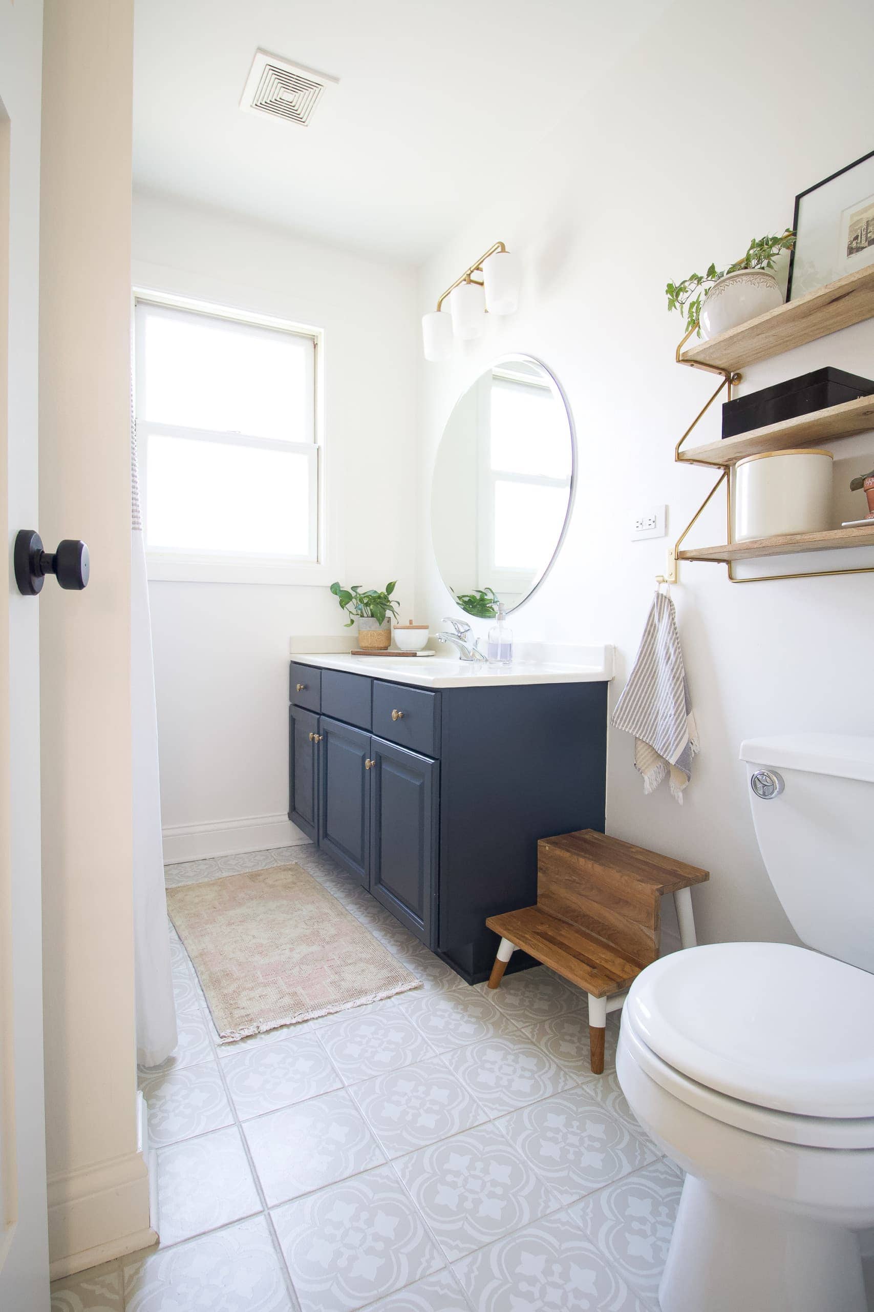 Lighting in the bathroom