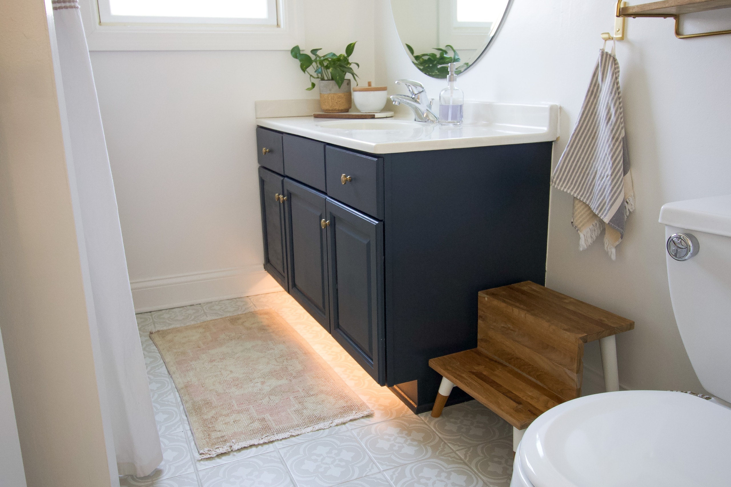Lighting on the underside of cabinets