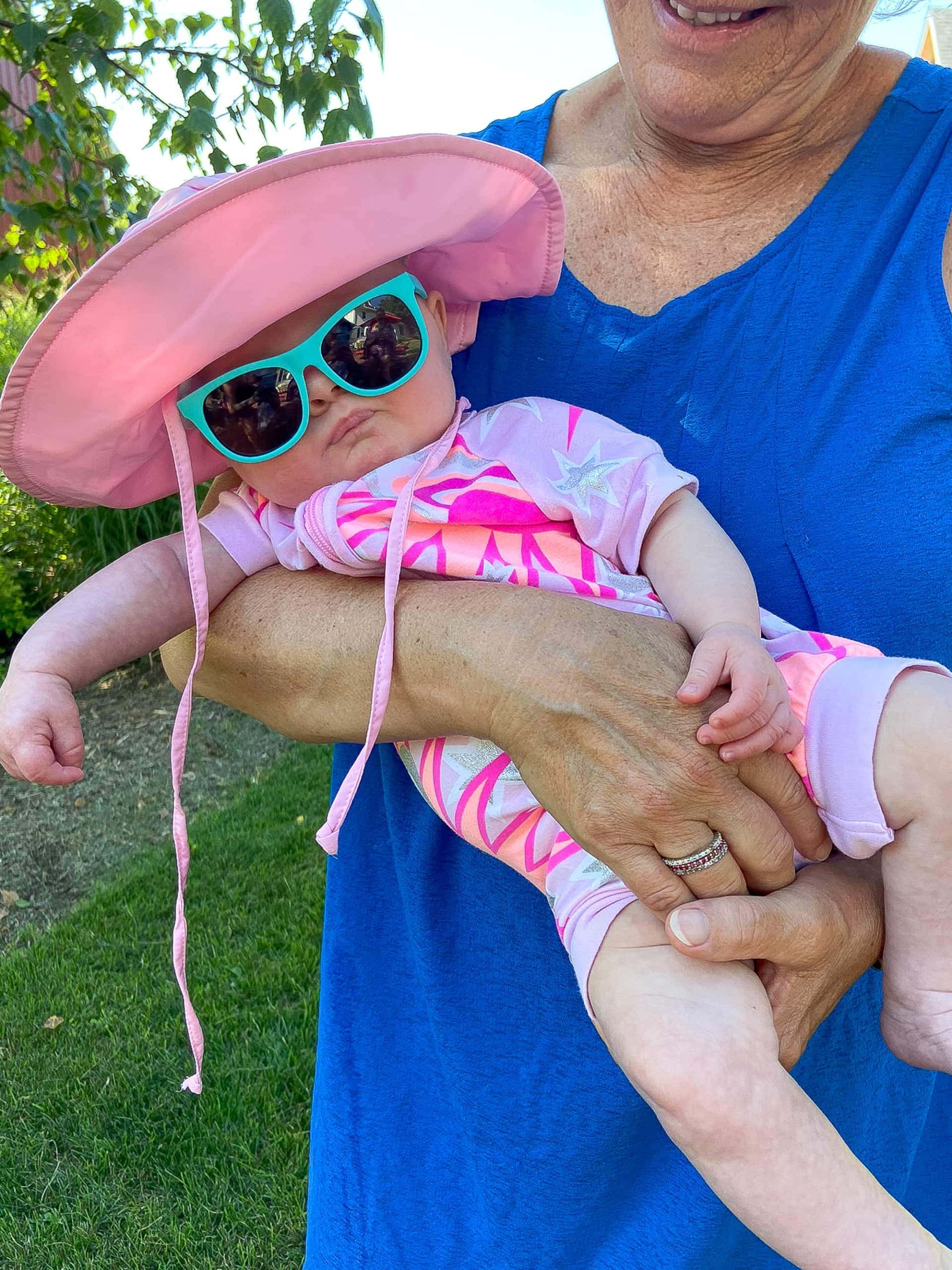 Rory in her swim clothes