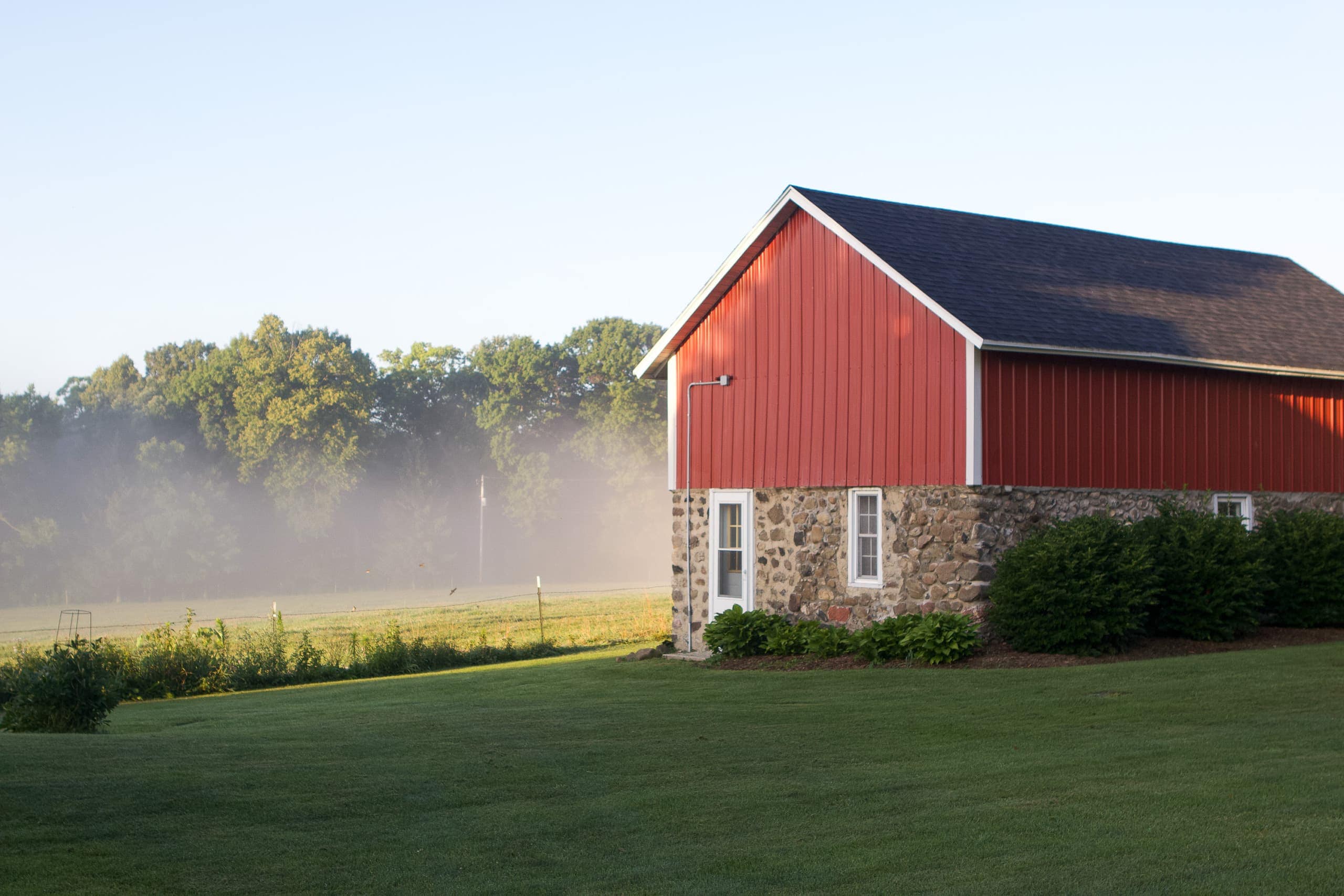 Our family trip in July 2020 to the farm in Wisconsin