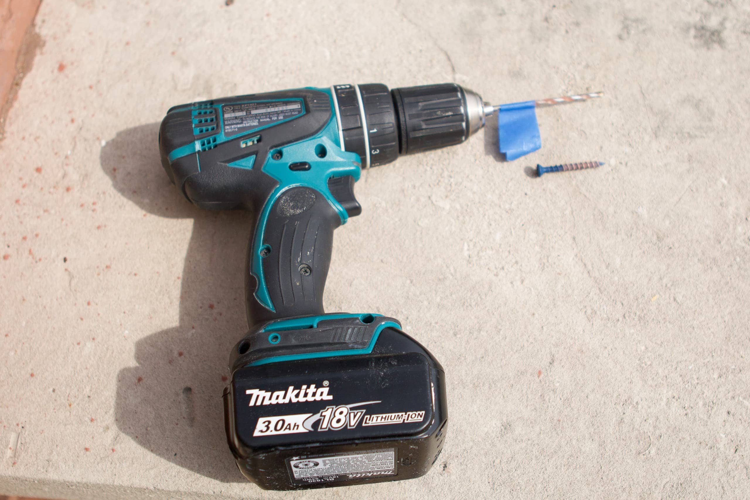 Use painter's tape for the depth